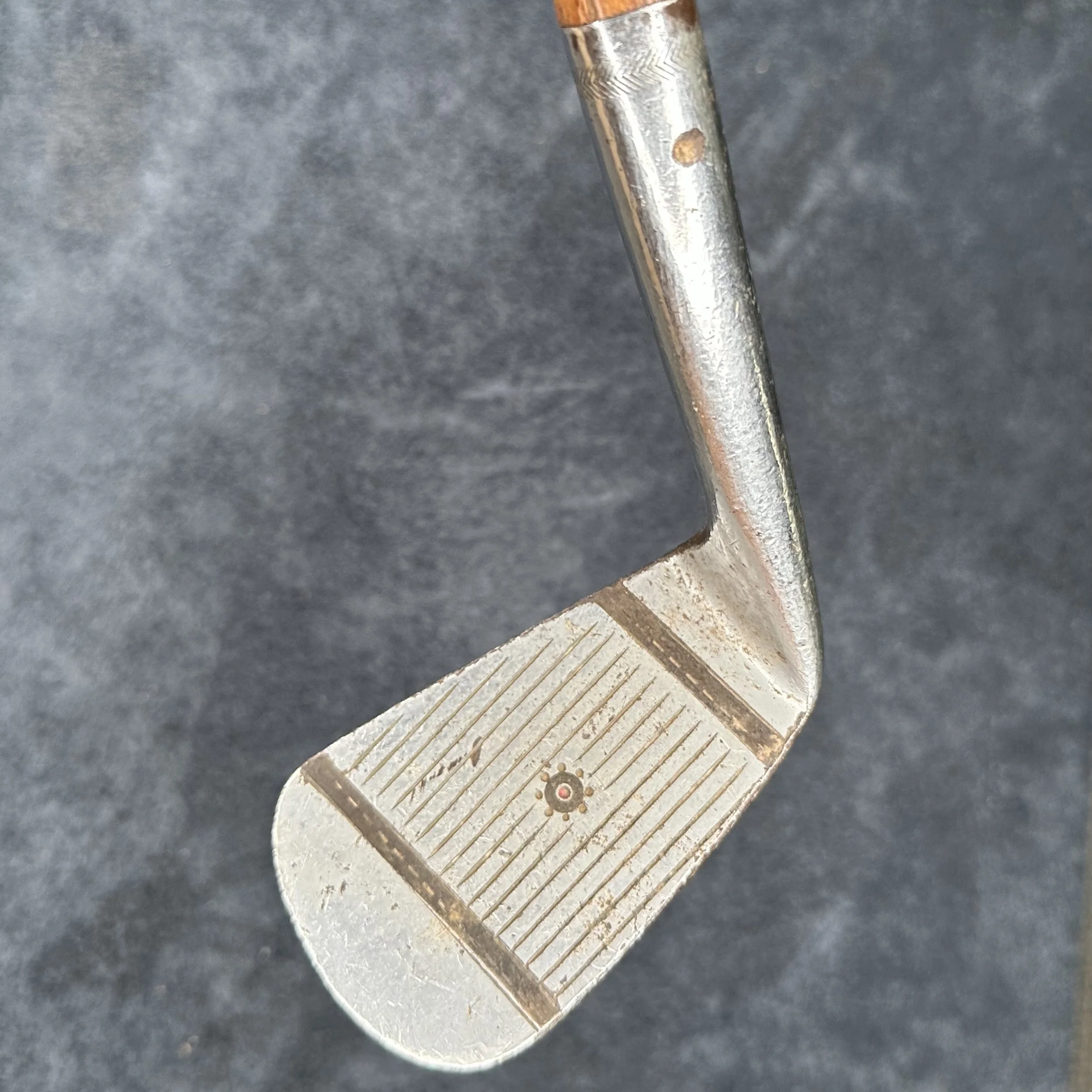 Circa 1927 Spalding Kro-Flite Concave 15 Iron — The Hickory Circa 1927 Spalding Kro-Flite Concave 15 Iron — The Hickory